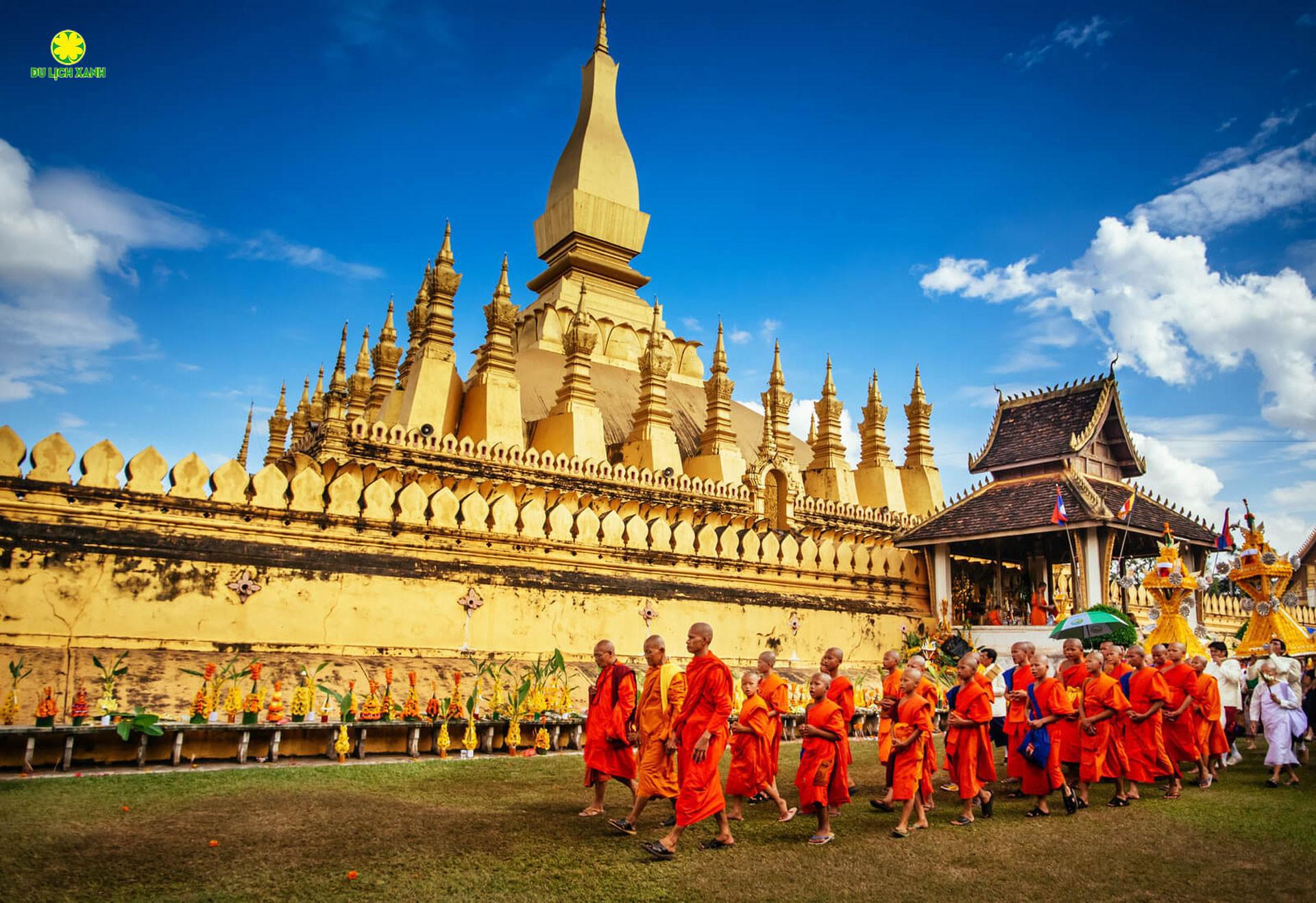 Tour Lào Hà Nội/ Hồ Chí Minh - Vinh - Paksan - Viên Chăn - Luong Prabang - Xieng Khoang 7 ngày, đường bộ