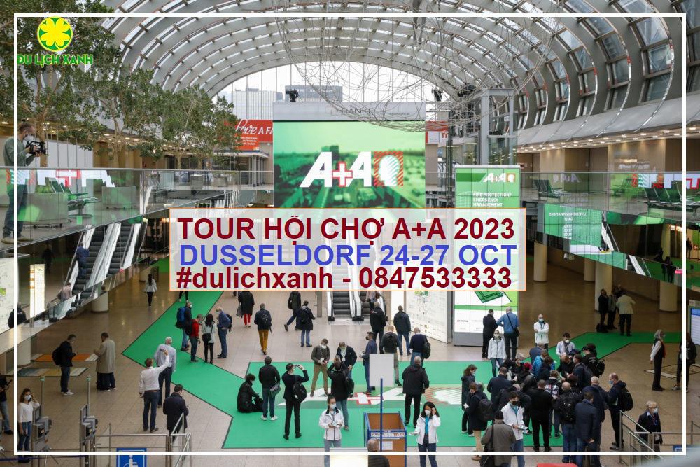 Tour du lịch Hội chợ A+A Dusseldorf Đức 2023 từ Hà Nội/Hồ Chí Minh 