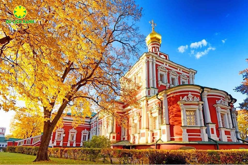 Tour du lịch Nga mùa thu | Đà Nẵng - Hà Nội - Moscow - Suzdal - Vladimir - St.Petesrburg 7 Ngày