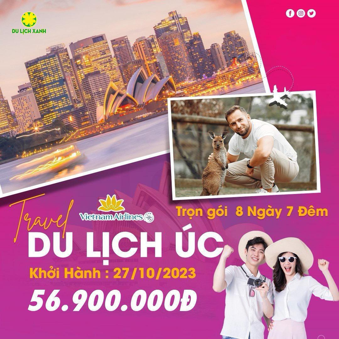 Tour du lịch Úc 8 ngày 7 Đêm đón Tết 2024