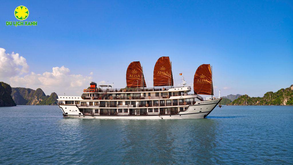 Tour Du thuyền Alisa Premier Hạ Long 3 ngày 2 đêm