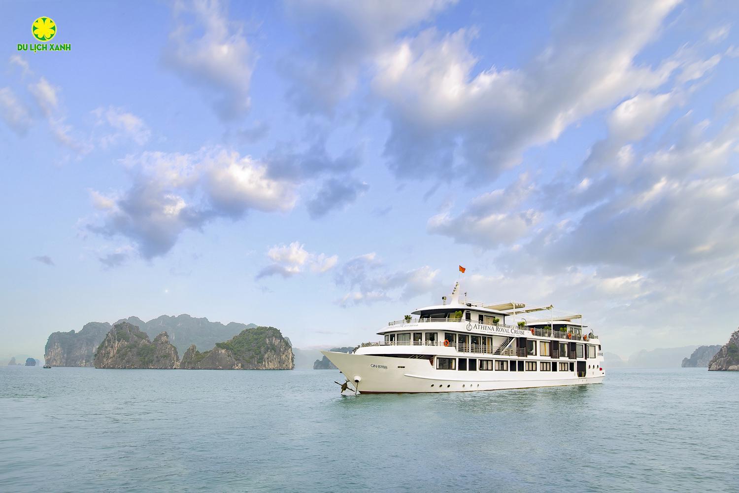 Tour Du thuyền Athena Royal Hạ Long 3 ngày 2 đêm