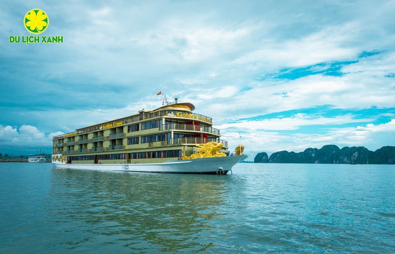 Tour Du Thuyền Golden Cruise Hạ Long 2 Ngày 1 Đêm