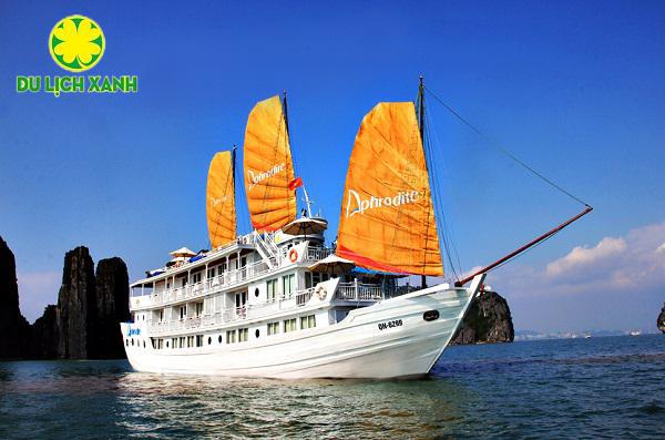 Tour Du thuyền Aphrodite Hạ Long 2 ngày 1 đêm