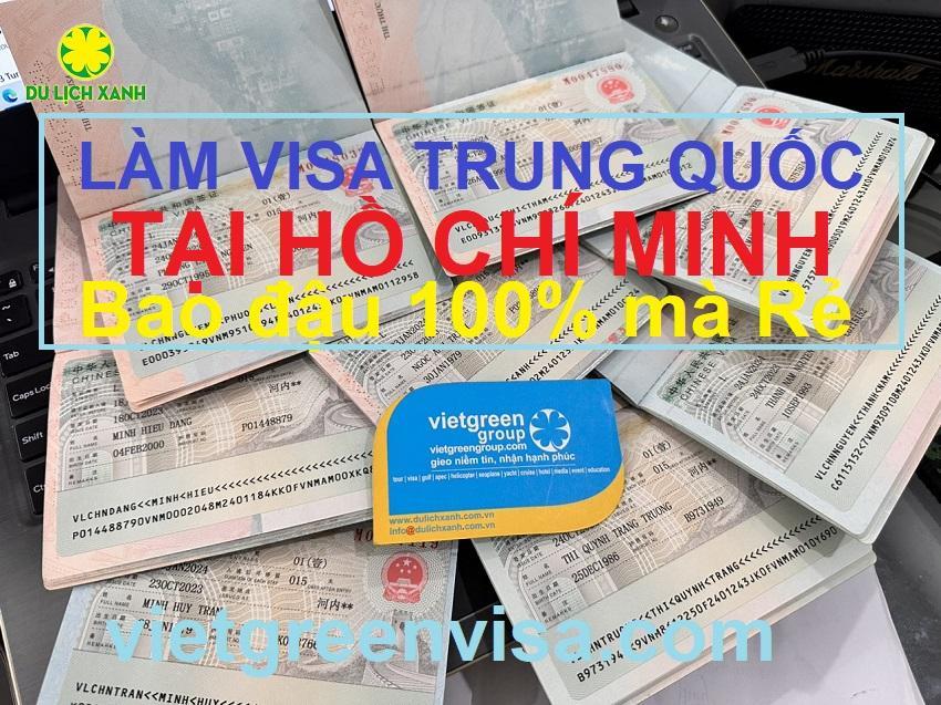  Dịch vụ xin visa Trung Quốc tại Hồ Chí Minh, xin visa Trung Quốc tại Hồ Chí Minh, Visa Trung Quốc, Viet Green Visa, Du Lịch Xanh