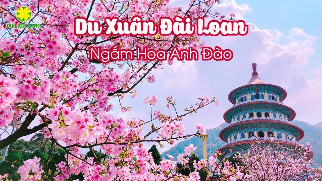 Tour Hoa Anh Đào Đài Loan Hà Nội-Đài Bắc-Đài Trung-Cao Hùng