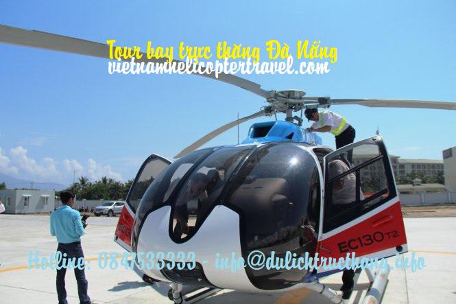 Thưởng ngoạn ngắm cảnh Đà Nẵng bằng trực thăng