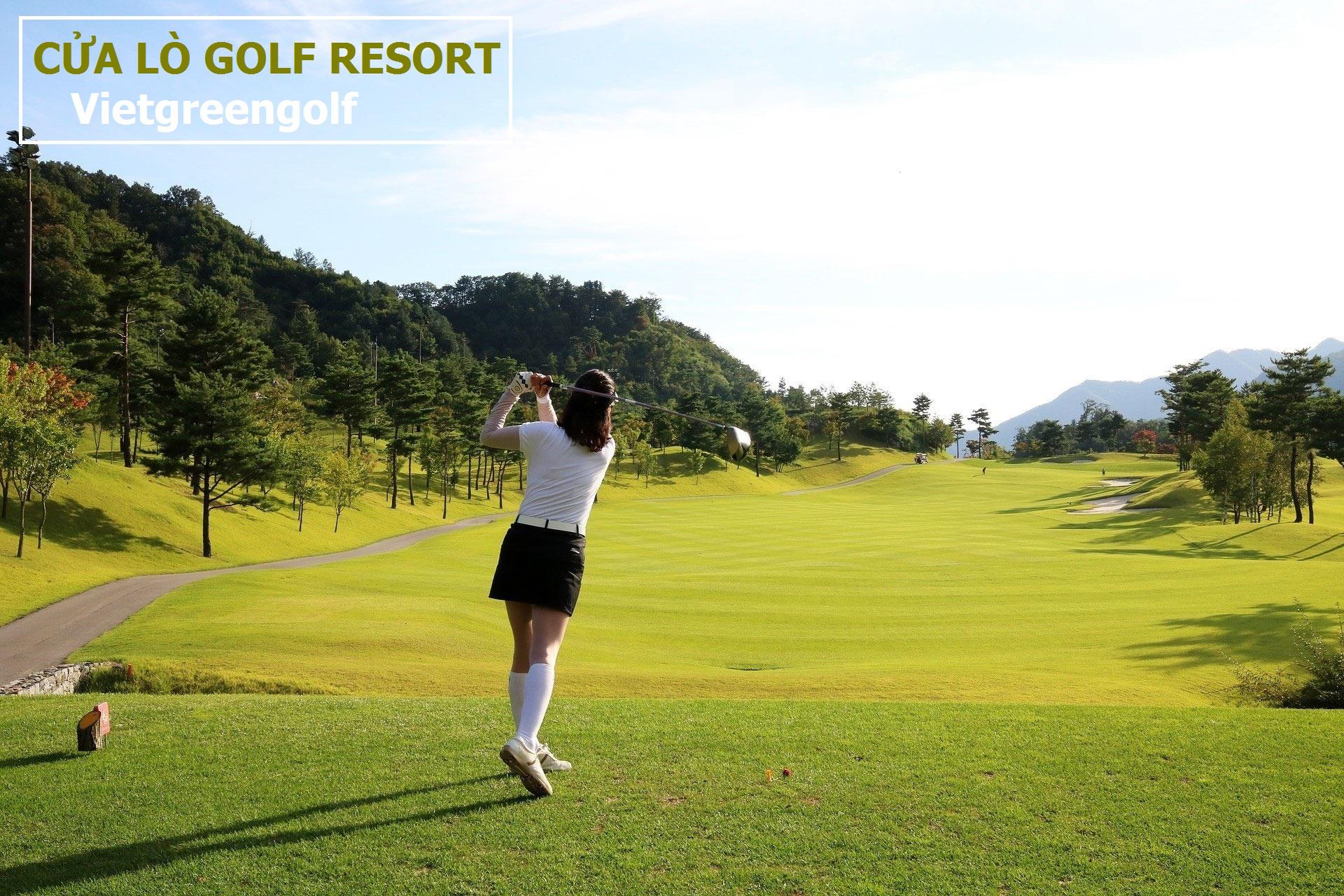 Sân Golf Cửa Lò, Cửa Lò Golf Resort 18 lỗ tiêu chuẩn trong tuần