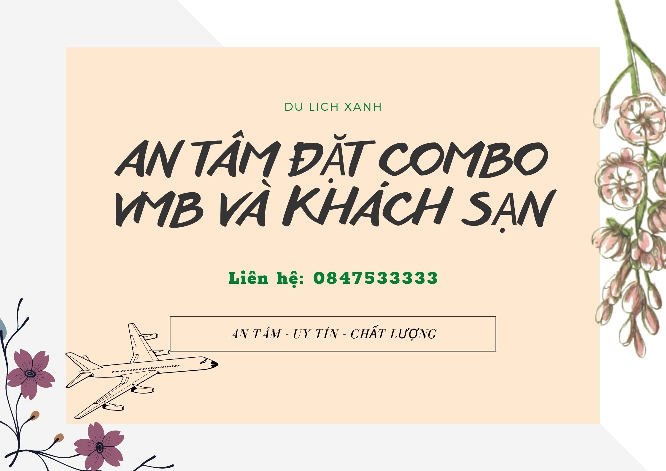 Combo VMB và khách sạn