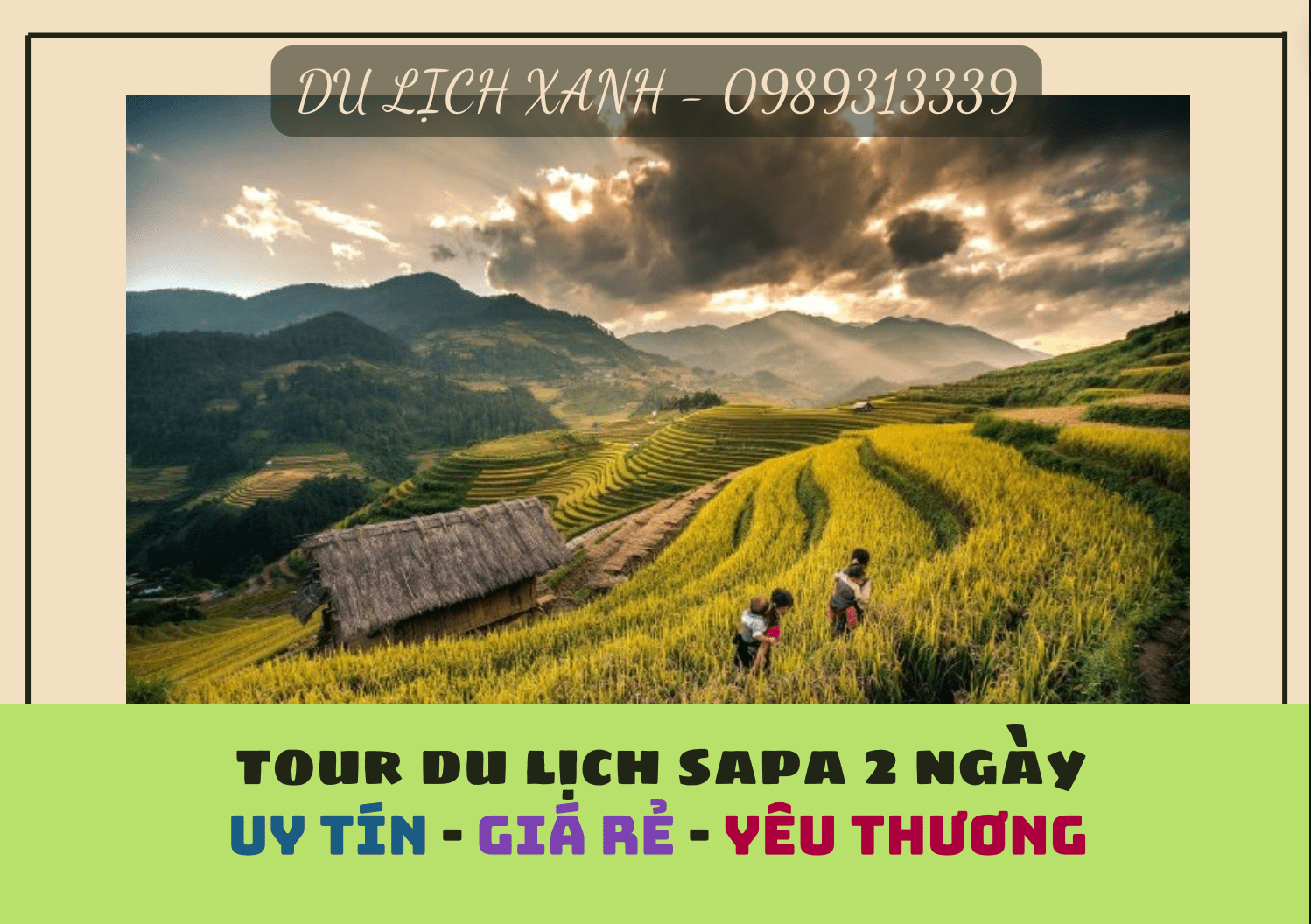 Tour du lịch Sapa 2 ngày 1 đêm, Tour Sapa 2 ngày 1 đêm, Tour Sapa 2 ngày, Du Lịch Xanh