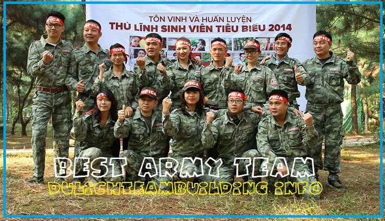 tour teambuilding quân đội 1 ngày