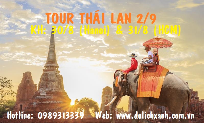 tour du lịch Thái Lan 2/9, Du Lịch Xanh