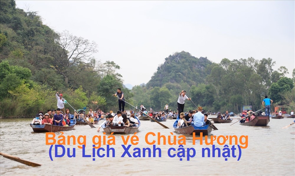 Giá vé thăm quan Chùa Hương, Giá vé thuyền Chùa Hương