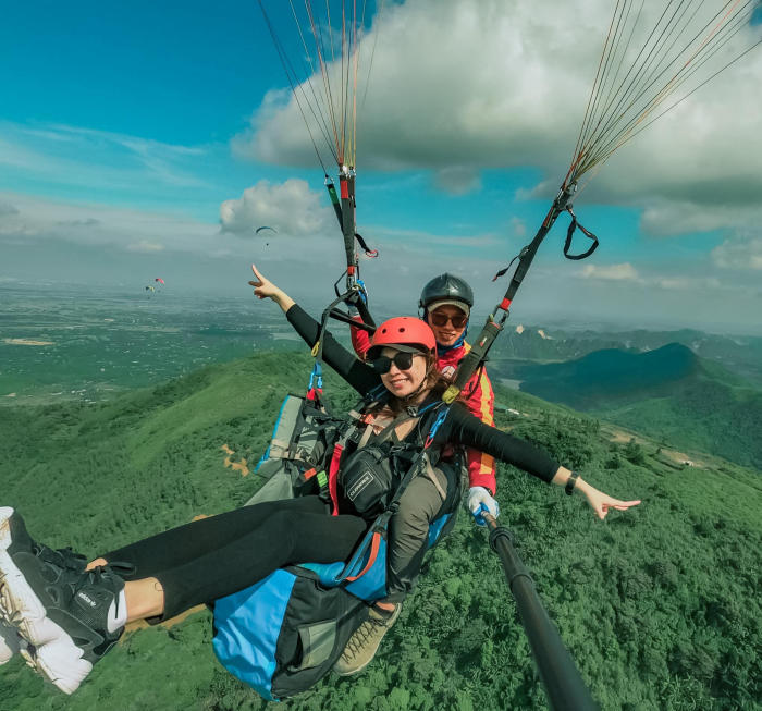 Tour bay dù lượn Đồi Bù Hà Nội, Tour du lượn Đồi Bù