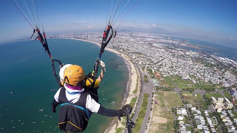 Địa điểm bay dù lượn, Điểm bán tour dù lượn, Du Lịch Xanh