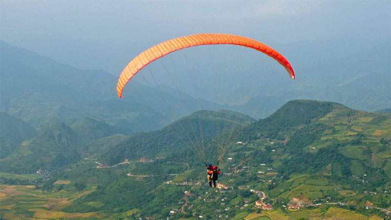 Địa điểm bay dù lượn, Điểm bán tour dù lượn, Du Lịch Xanh