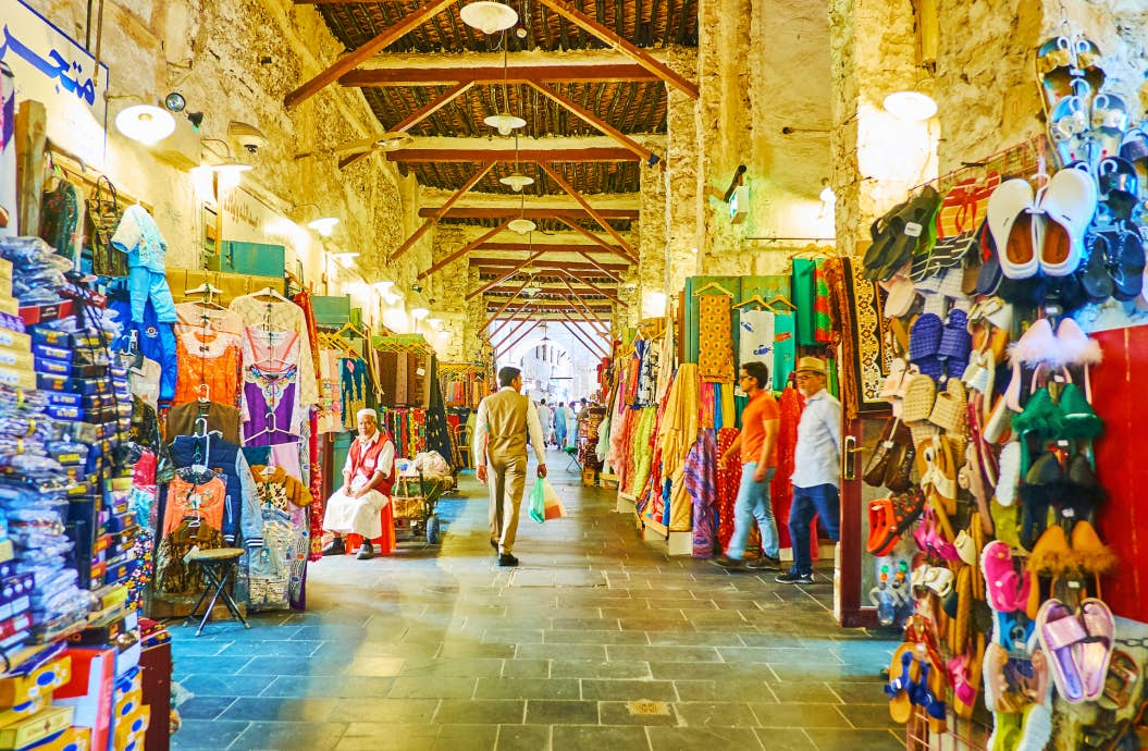 chợ truyền thống Souq Waqif